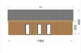 Casa de madera ADALINE S (44 mm), 45 m² specification 4