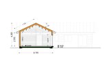 Casa prefabricada para vivir PAULA PV (Aislada PLUS, 44 mm + revestimiento), 118 m² specification 6