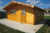 Caseta de madera DREUX (44 mm), 4x4 m, 16 m² customer 3