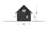 Casa prefabricada para vivir KARINA PV (Aislada PLUS, 44 mm + revestimiento), 46 m² specification 5