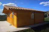 Cabaña de madera para jardín DREUX (44 mm), 6x6 m, 36 m² customer 2