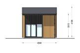 Casa de madera SOPHIA (34 mm + revestimiento), 20 m² specification 3
