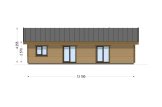 Casa de madera para vivir PAULA RV (Aislada PLUS, 44 mm + revestimiento), 118 m² specification 5