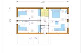 Casa de madera VERA S (44 mm + revestimiento), 126 m² specification 2