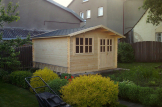 Caseta de jardín de madera LILLE (34 mm), 4x3 m, 12 m² customer 2