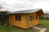 Caseta de madera LILLE (34 mm), 4x5 m, 20 m² customer 2