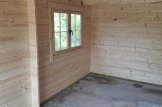 Garaje de madera de techo plano MODERN (34 mm), 3.6x5.4 m, 20 m² customer 3