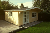 Caseta de madera WISSOUS (34 mm), 5x5 m, 25 m² customer 2