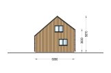 Casa de madera SELIA (34 mm + revestimiento), 44 m² specification 5