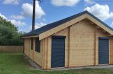 Casa de madera para vivir GRETA (Aislada, 44+44 mm), 54 m² customer 2