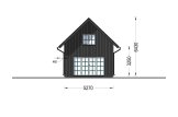 Casa prefabricada para vivir KARINA PV (Aislada PLUS, 44 mm + revestimiento), 46 m² specification 3
