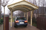 Cochera de madera BETSY, 3.6x6 m, 21 m² customer 1
