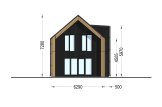Casa prefabricada para vivir ASTRID PV S (44 mm + revestimiento), 99 m² specification 2