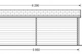 Caseta de jardín de madera STRONGHOLD (44 mm), 3x6 m, 18 m² specification 4