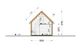 Casa de madera para vivir KARINA (Aislada, 34 mm + revestimiento), 46 m² specification 7