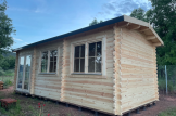 Caseta de jardín de madera ELEONORA (34 mm), 6.6x3 m, 20 m² customer 1