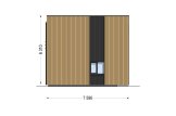 Casa de madera para vivir KAYA 4L RV (Aislada PLUS, 44 mm + revestimiento), 50 m² specification 4