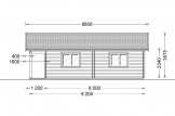 Casa de madera RIVIERA (66 mm), 120 m² specification 3