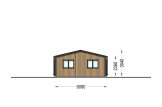 Casa de madera SELENE (44 mm + revestimiento), 54 m² specification 5