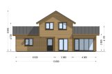 Casa de madera para vivir HOLLAND RV (Aislada PLUS, 44 mm + revestimiento), 116 m² specification 3