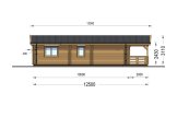 B-Ware: La casa DONNA S (Aislada PLUS, 44+44 mm), 63 m² + 11.5 m² porche specification 3
