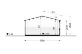 Caseta de jardín de madera WISSOUS (34 mm), 5x4 m, 20 m² specification 6