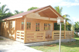 Caseta de madera habitable ANGERS (44+44 mm, aislada), 36 m² customer 1