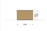 Oficina prefabricada de madera PREMIUM S (Aislada, peneles SIP) 7x5 m, 35 m² specification 3
