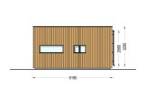 Casa de madera para vivir LUCIA 1 RV (Aislada PLUS, 44 mm + revestimiento), 57 m² specification 5