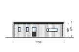 Casa prefabricada para vivir BELLA 2 PV (Aislada PLUS, 44 mm + revestimiento), 60 m² specification 4