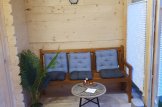 Sauna de exterior ELDA (44 mm), 4x4 m, 16 m² (3 habitaciones) customer 1