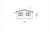 Casa de madera para vivir AGNES S (Aislada, 44+44 mm), 75 m² specification 3