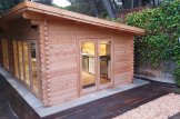 Casa de madera para jardín MAJA (34 mm), 7.5x4 m, 30 m² customer 3