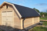 Garaje de madera BARN (44 mm), 5x6 m, 30 m² customer 3