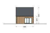 Casa de madera SELIA (34 mm + revestimiento), 44 m² specification 6
