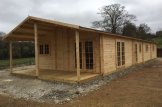 Casa de madera BOSTON (Aislada, 44+44 mm), 6x19 m, 114 m² customer 2