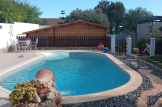 Caseta de madera de jardín ISLA (Aislada, 44+44 mm), 6x5 m, 18 m² + 7 m² porche customer 3