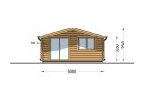 Caseta de jardín de madera WISSOUS (34 mm), 5x4 m, 20 m² specification 2