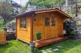 Caseta de jardín de madera RENNES (34 mm), 4x3 m, 12 m² customer 2