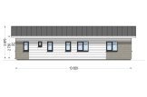Casa prefabricada para vivir JULIA PV (Aislada PLUS, 44 mm + revestimiento), 95 m² specification 4