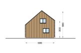 Casa de madera para vivir SELIA (Aislada, 34 mm + revestimiento), 44 m² specification 5