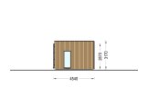 Casa de madera para vivir BELLA I RV (Aislada PLUS, 44 mm + revestimiento), 46 m² specification 3