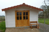 Caseta de jardín de madera RENNES (34 mm), 4x3 m, 12 m² customer 2
