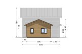 Casa de madera para vivir HOLLAND RV (Aislada PLUS, 44 mm + revestimiento), 116 m² specification 4