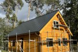 Casa de madera DORIS (44+44 mm), 80 m² customer 1