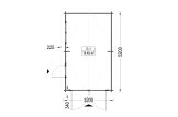 Garaje de madera CLASSIC (34 mm), 3.2x5.2, 16 m² specification 1