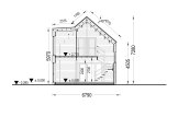Casa prefabricada para vivir ASTRID PV S (44 mm + revestimiento), 99 m² specification 5
