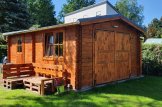 Garaje de madera (44 mm), 4x6 m, 24 m² customer 1