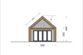 Casa de madera AGATA S (34 mm + revestimiento), 39 m² specification 3