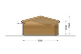 Caseta de jardín de madera WISSOUS (44 mm), 5x4 m, 20 m² specification 4